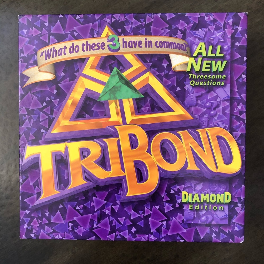 TriBond Diamond Edition game - 2+ players, age 12+